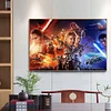 Star Wars - Runde Bohrmaschine Diamantmalerei - 50 * 40cm