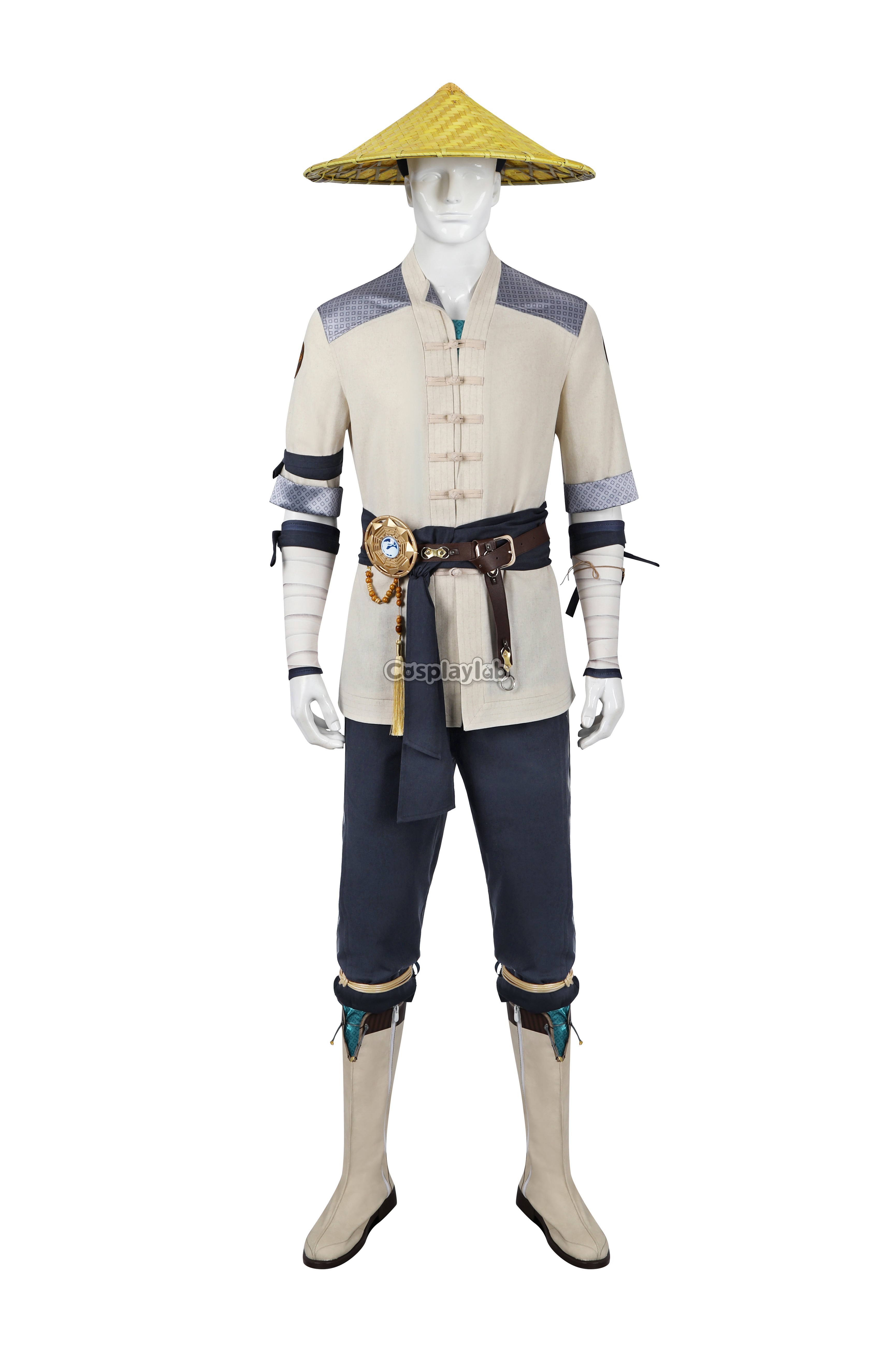 MK Raiden Outfit Cosplay Costume
