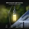 Outdoor Mosquito Repellent Artifact 4800mAh Battery Mosquito Repellent with 400LM Lamp, IPX5 Waterproof, 165℃, Portable Electric Mosquito Repellent Camping Mosquito Killer Lamp Fishing Mosquito Repellent Suitable for Outdoor, Camping, Backpacking