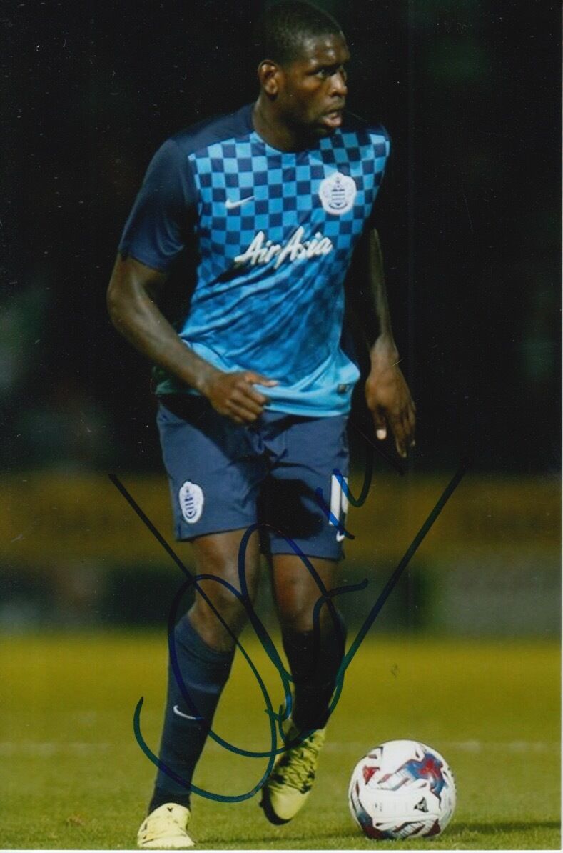 QUEENS PARK RANGERS HAND SIGNED JAY EMMANUEL-THOMAS 6X4 Photo Poster painting 1.