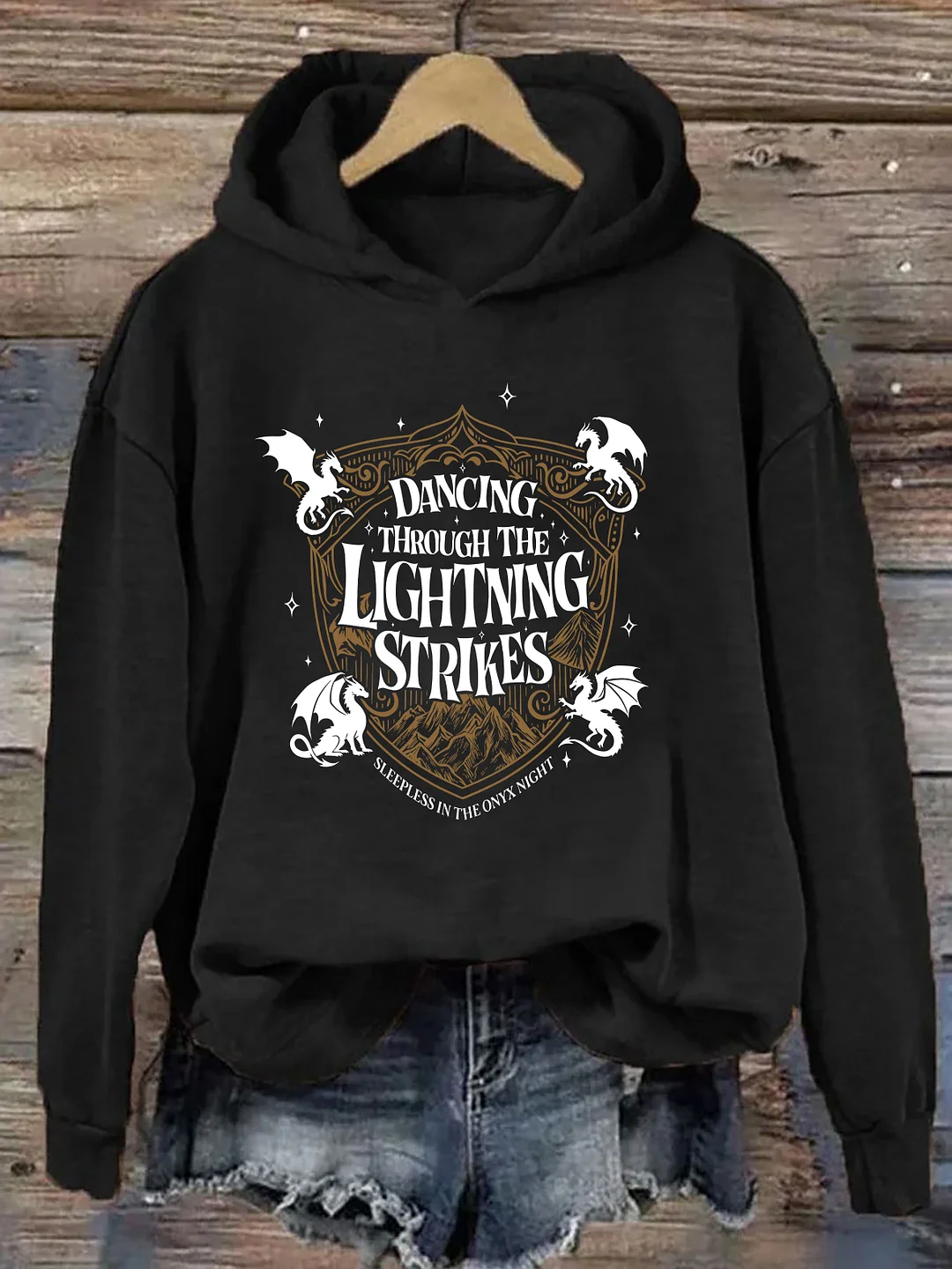 Dancing Through Lightning Strikes Hoodie