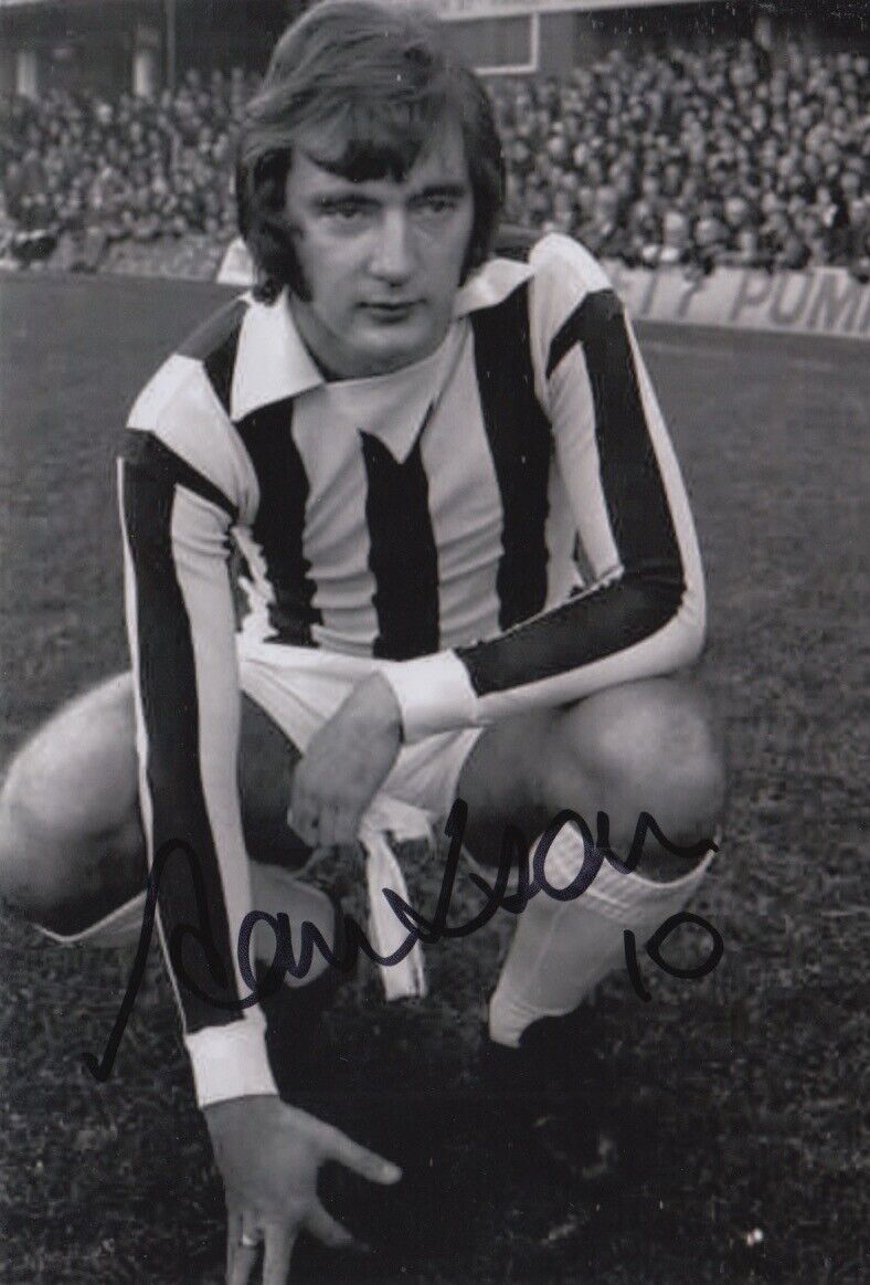 ALAN HUDSON HAND SIGNED 6X4 Photo Poster painting STOKE CITY FOOTBALL AUTOGRAPH 1