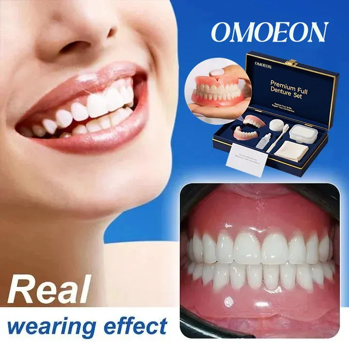 Ends Today: 70% OFF! ⏰ Medical Full Denture with Strong Suctiond🦷Obtain American Dental Association (ADA) Certification