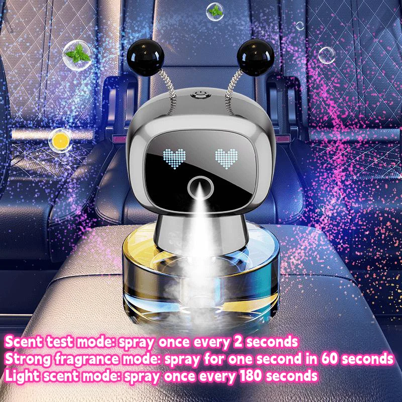 Car Aromatherapy AI Intelligent Robot Car Ornaments
