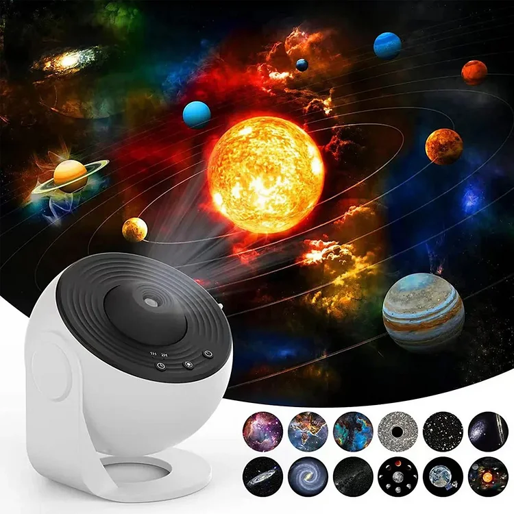 180° Rotation Galaxy/Starry Sky Atmosphere Projector Lamp 