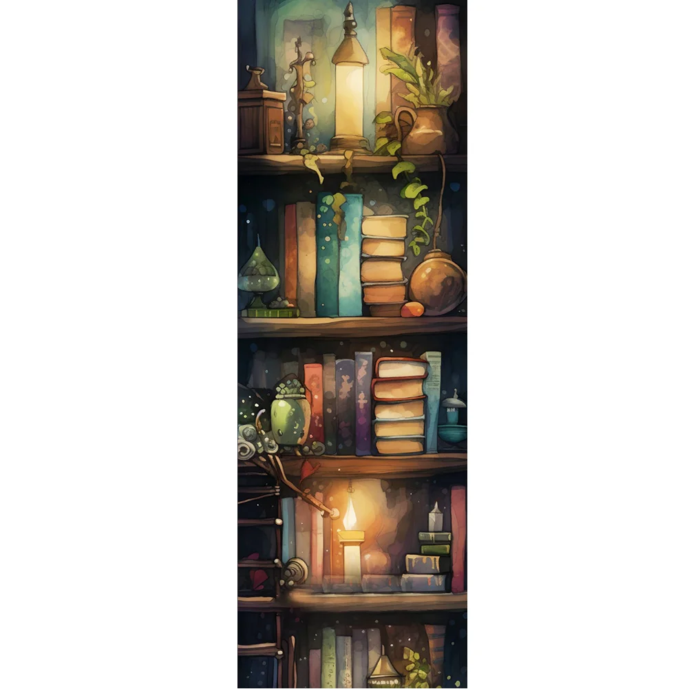 11CT Full Stamped Cross Stitch - Book(Canvas|30*80CM)