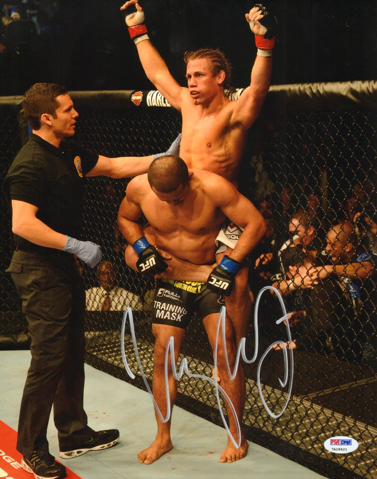 Urijah Faber Signed UFC 157 11x14 Photo Poster painting PSA/DNA COA Picture Autograph WEC MMA 19