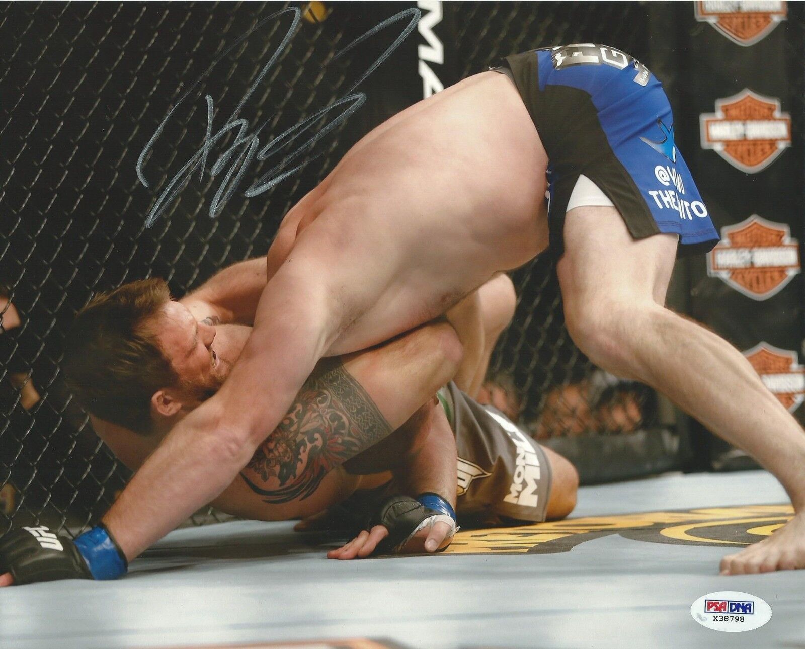 Ryan Bader Signed UFC 8x10 Photo Poster painting PSA/DNA COA Picture Autograph 174 144 139 132