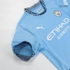 DE BRUYNE #17 Manchester City Home Authentic Soccer Jersey 2024/25 &ndash; UCL