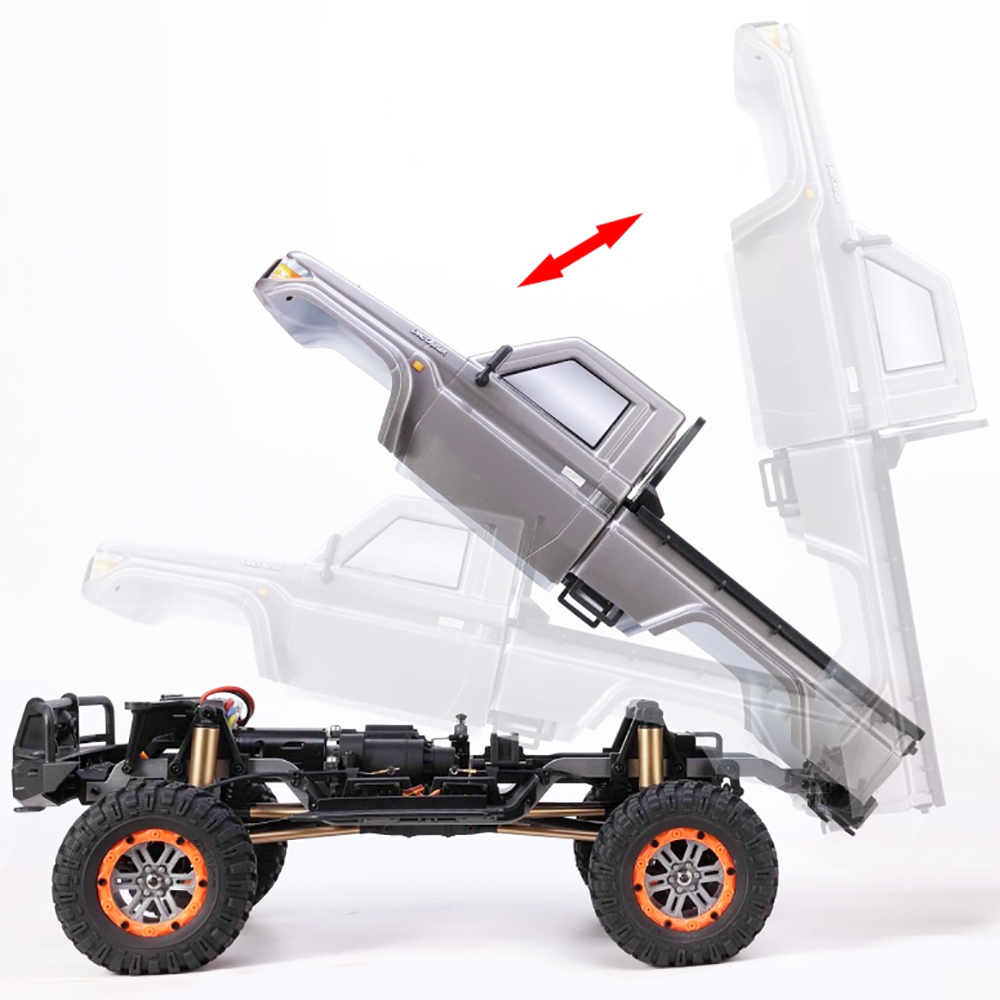 Zerohobby New Release 1/10 RC Crawler 4WD Off Road Toyota LC79