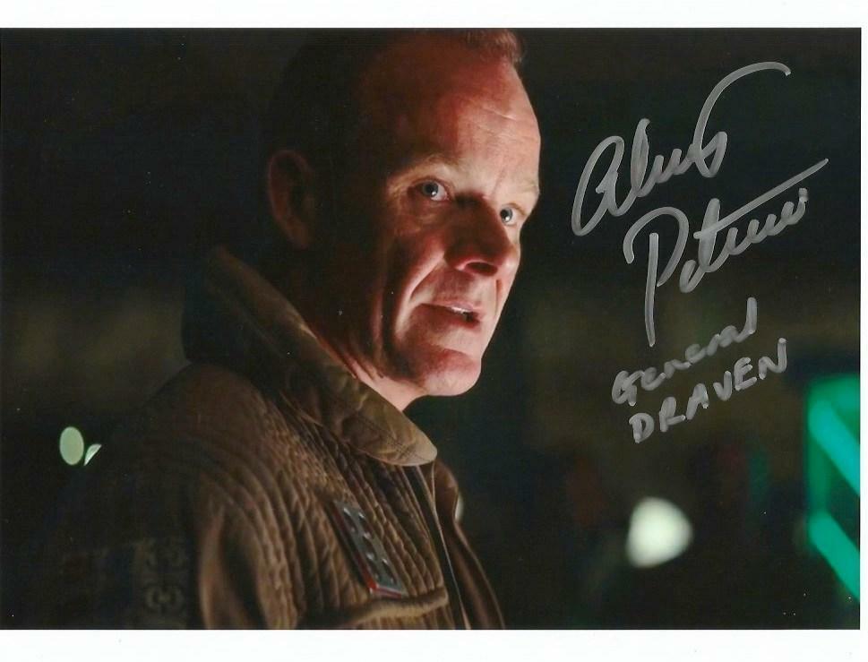 Alistair Petrie ACTOR STAR WARS ROGUE ONE autograph, In-Person signed Photo Poster painting