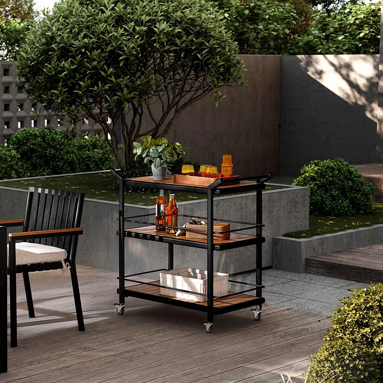Sorrento Outdoor Bar Cart