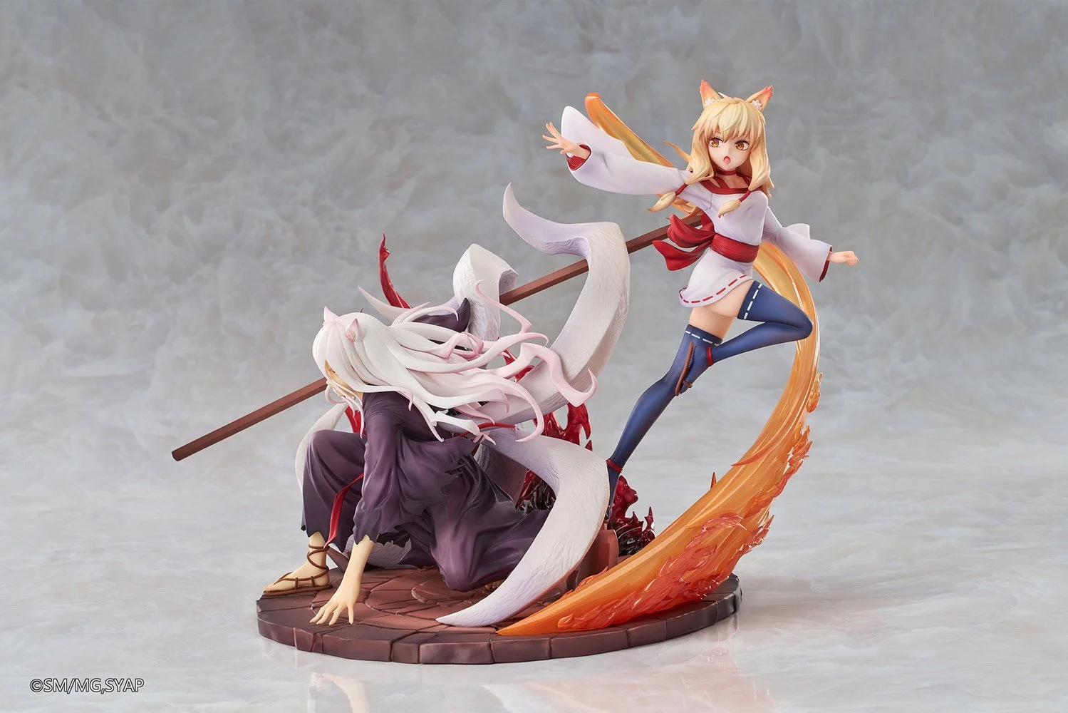 1/7 Scale Tama Youko & Jinka Yamato - Sengoku Youko: Yonaoshi