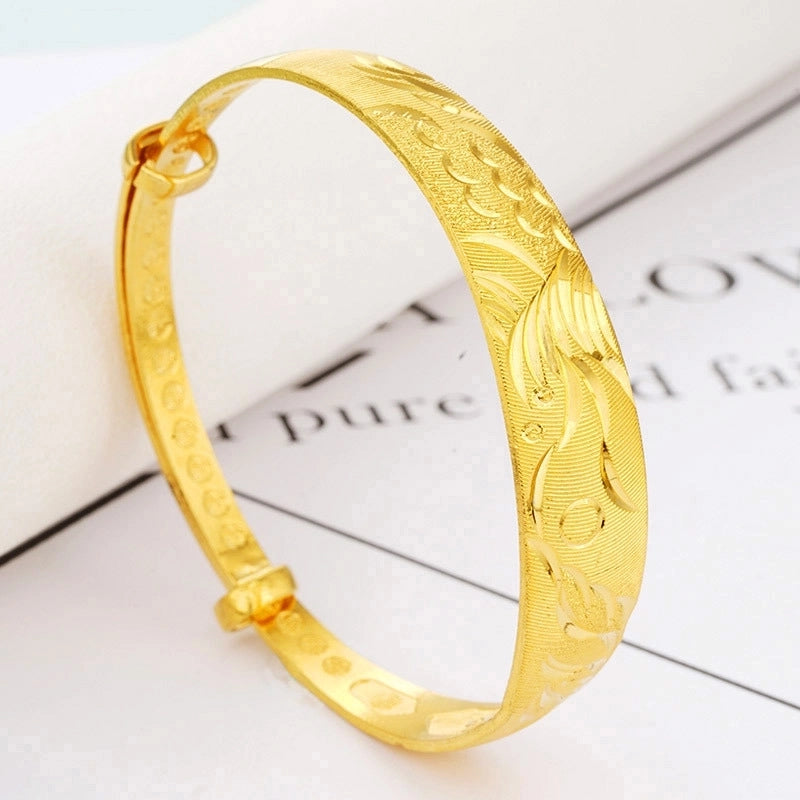 Fashion Geometric Copper Plating Bangle