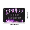 Deep Purple - Panneaux en &eacute;tain m&eacute;tallique(20*30cm/30*40cm) - Musique