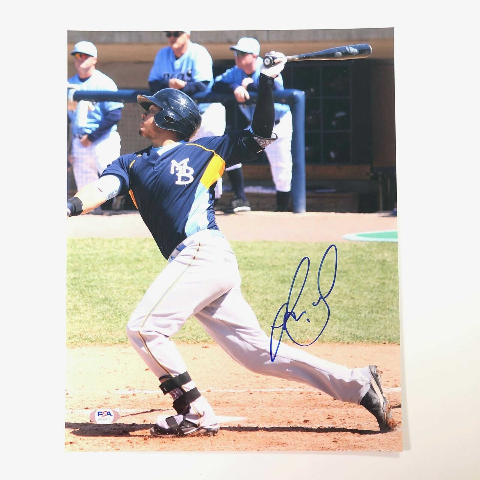 Jorge Alfaro signed 11x14 Photo Poster painting PSA/DNA Myrtle Beach autographed