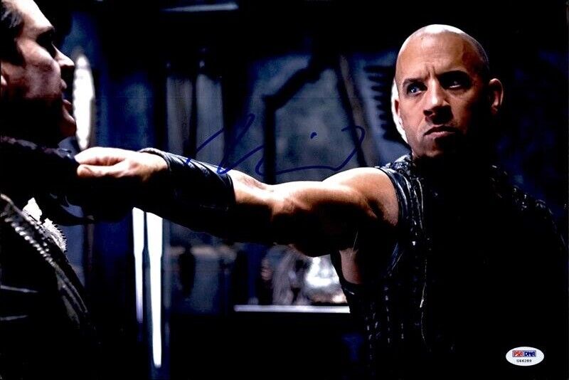 Vin Diesel authentic signed celebrity 10x15 Photo Poster painting W/PSA Cert Autographed 2616P3