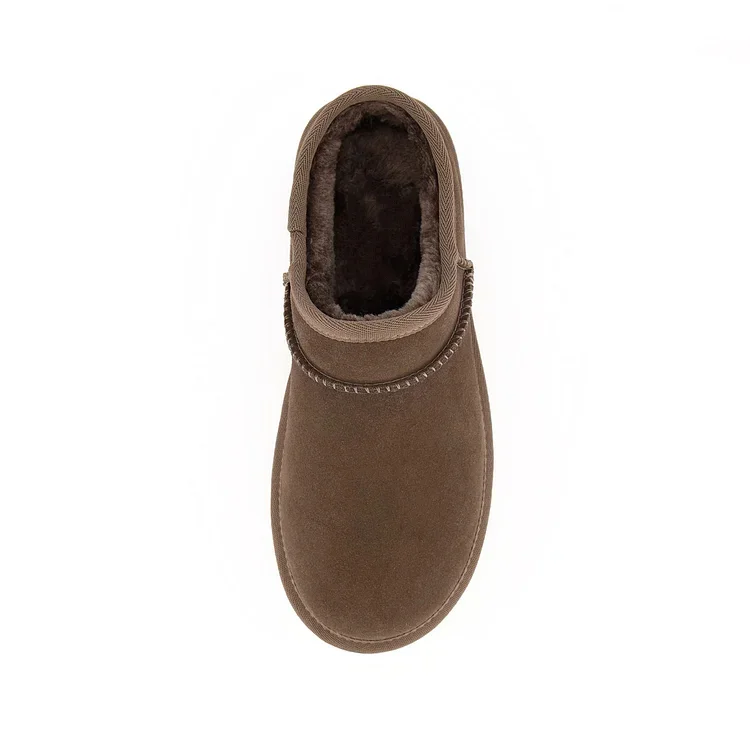 classic ultra mini platform boots chestnut