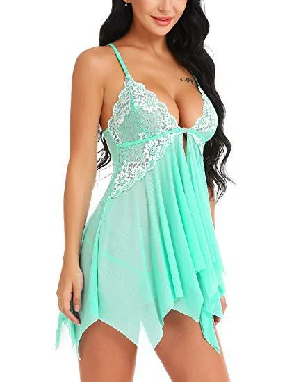 Uveng Products New Sex Underwear Sexy Mesh Slings Women's Pajamas Sex Suit