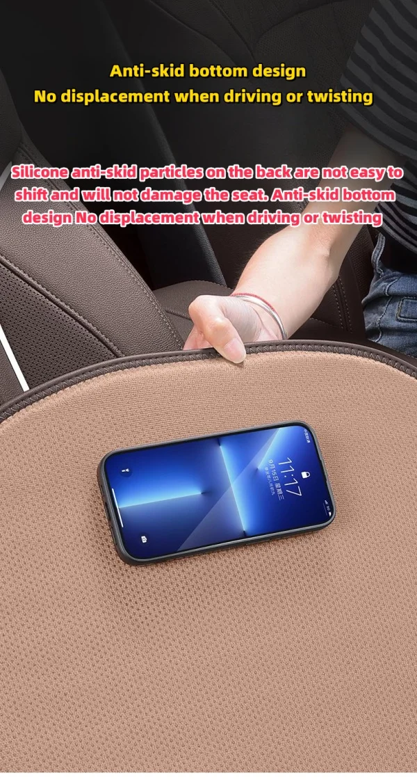 Car Seat Cushion Summer Ice Silk Cooling Pad