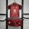 24/25 Kids Roma Soccer Jersey Home