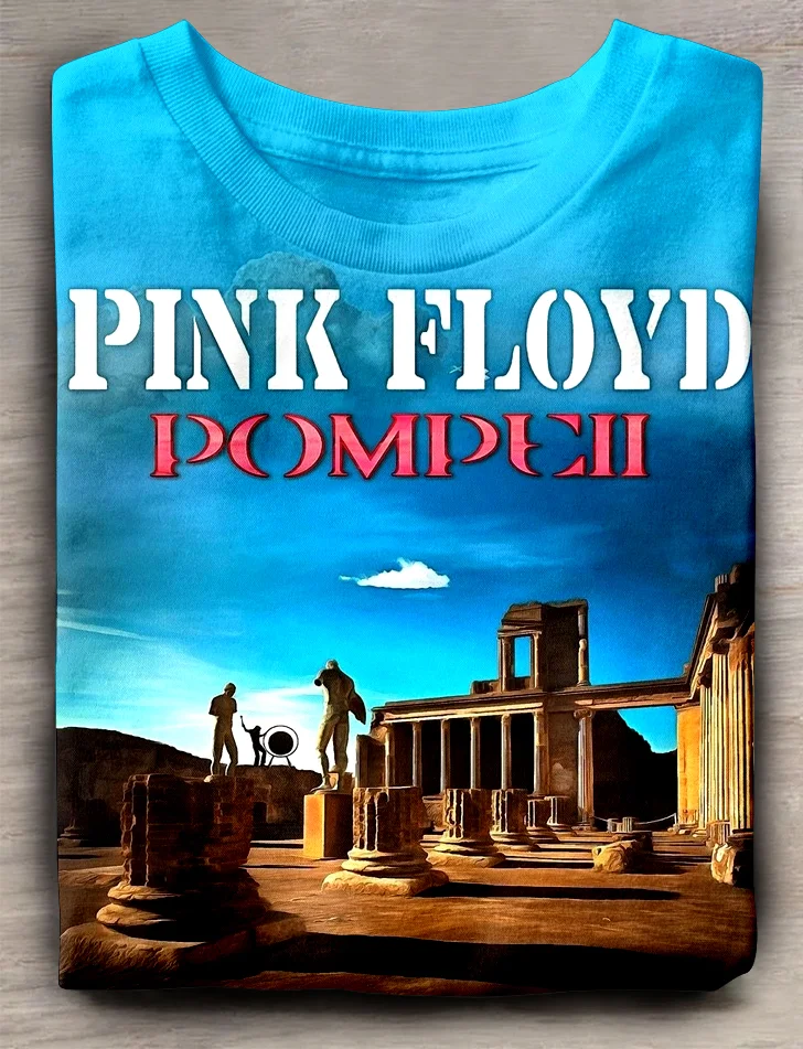 Teecade Teecade Pink Floyd Pompeii T-shirt