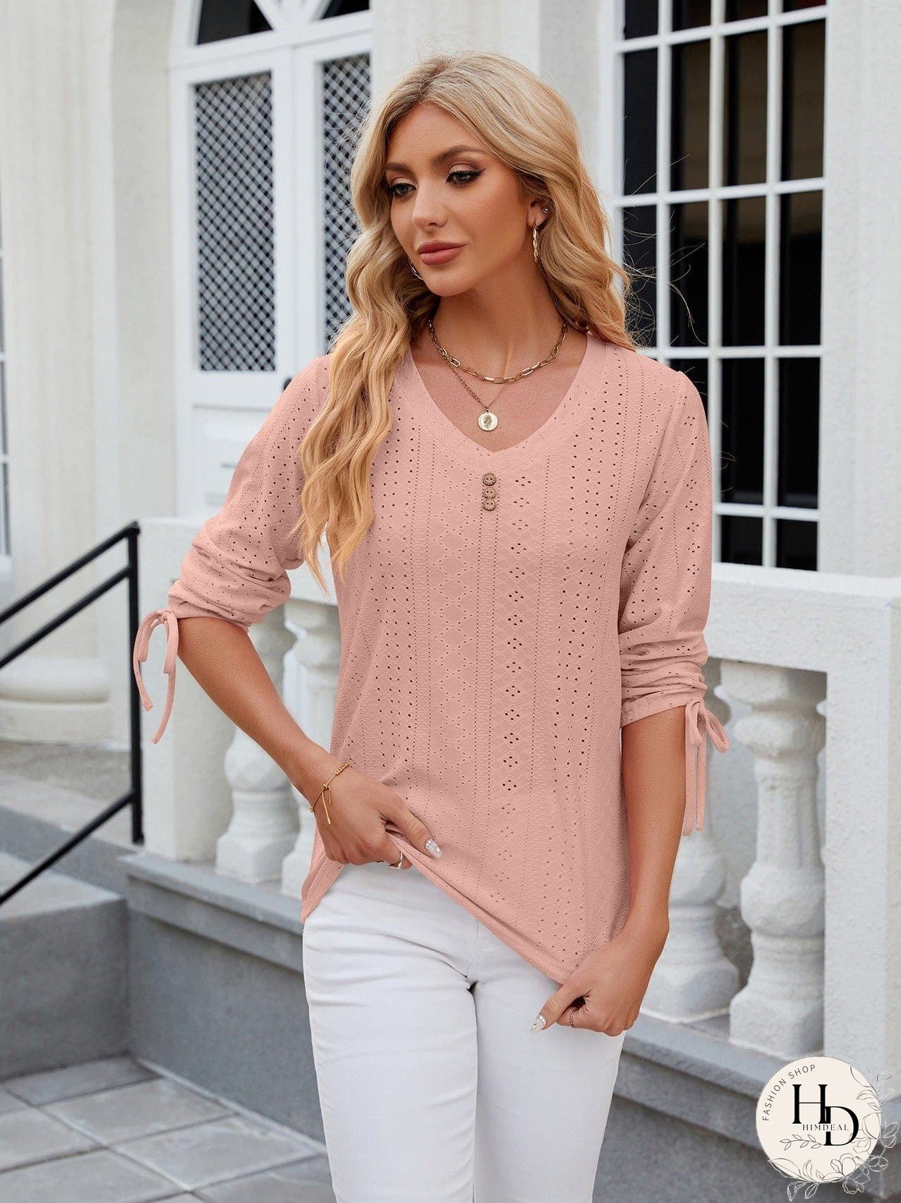 Versatile Knit Mock Neck T-Shirt