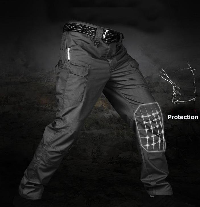 Men Urban Tactical quick dry Pants large pocket scratch-resistant