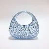  Women's Evening Bag Sparkly Rhinestone Clutch Purse Bling Acrylic Top-handle Bag for Women