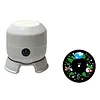 Dynamic LED Projector Light 360 Degree Rotating Projection Night Light Rechargeable & Adjustable Brightness for Bedroom Home Theater