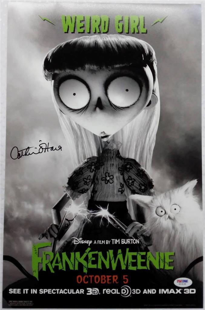 Catherine O'Hara Signed Weird Girl Frankenweenie 11x17 Photo Poster painting PSA/DNA Autograph