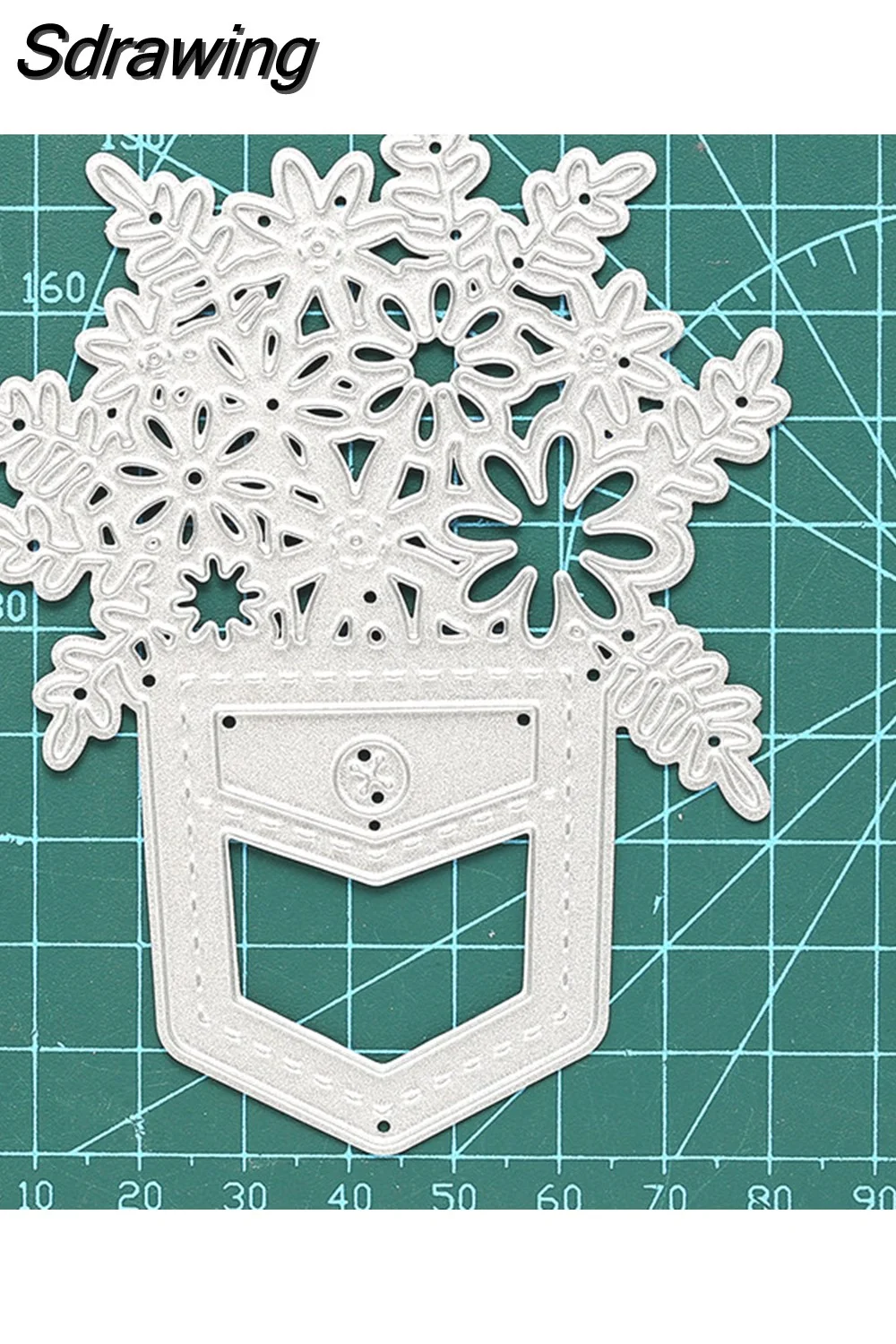 Sdrawing Leaf Series Metal Cutting Dies Flower Scrapbooking for Making Cards Decorative Embossing DIY Crafts Stencils Die Cuts
