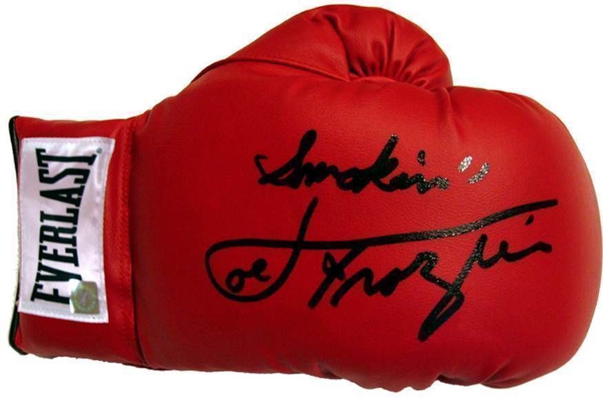 Smokin Joe Frazier Autographed Signed Everlast Boxing Glove ASI Proof