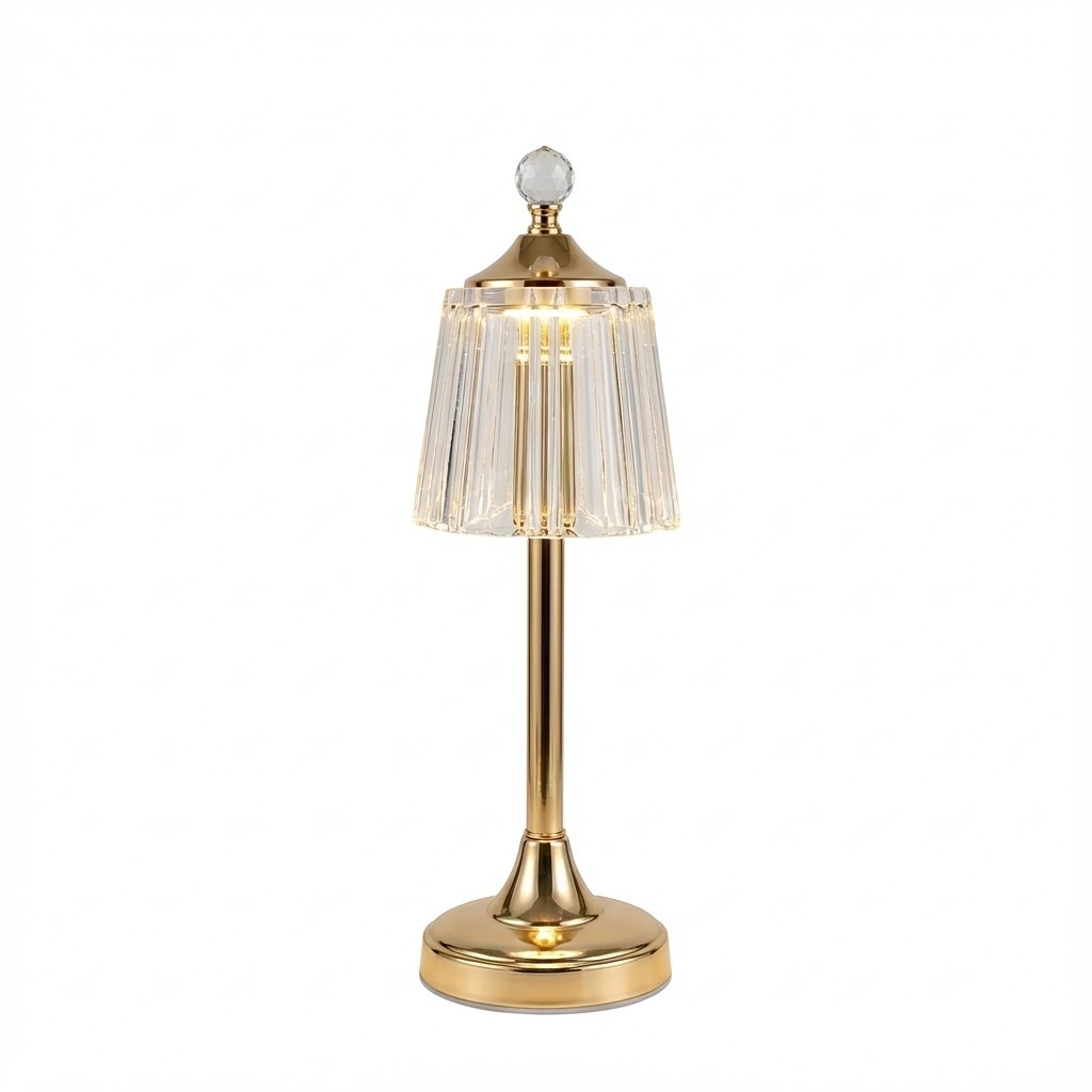 Crystal Rechargeable Table Lamp