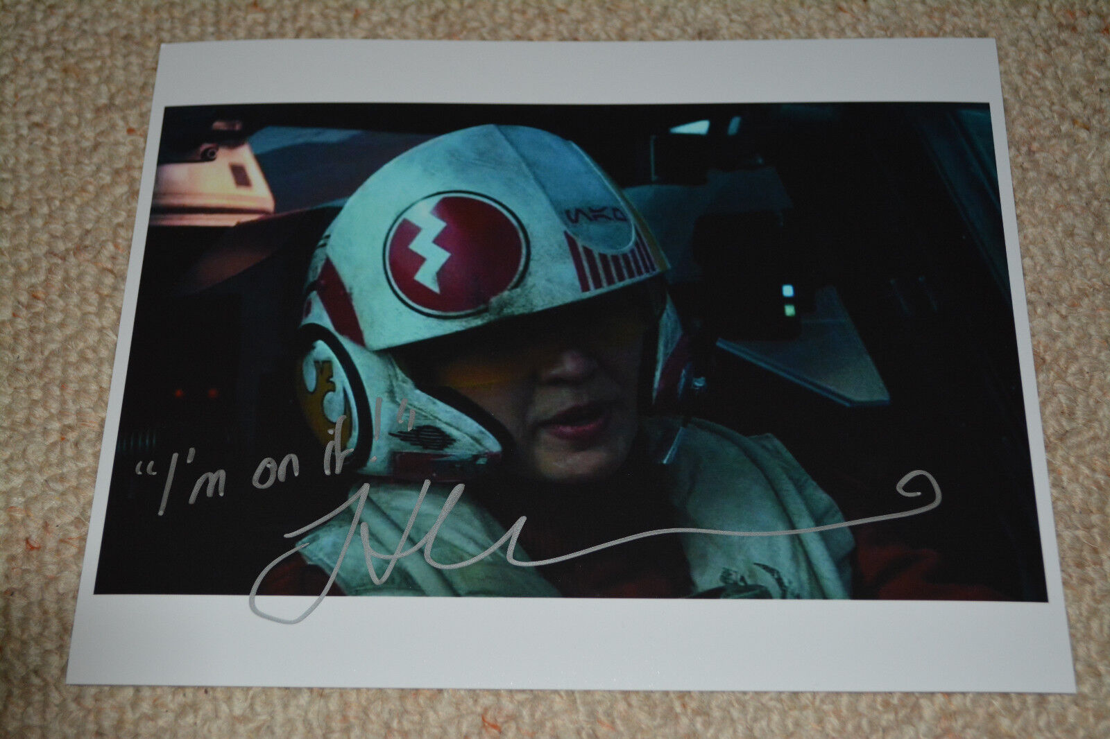 JESSICA HENWICK signed autograph 8x10 inch 20x25 cm STAR WARS Jess Pava