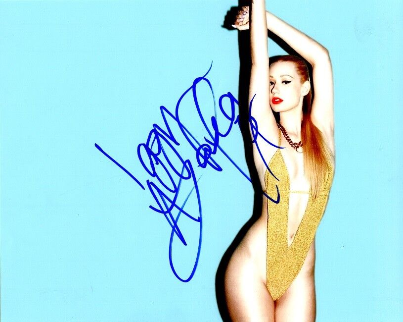 IGGY AZALEA Signed Photo Poster painting