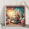 Diamond Painting-DIY Full Round Drill Sailboat