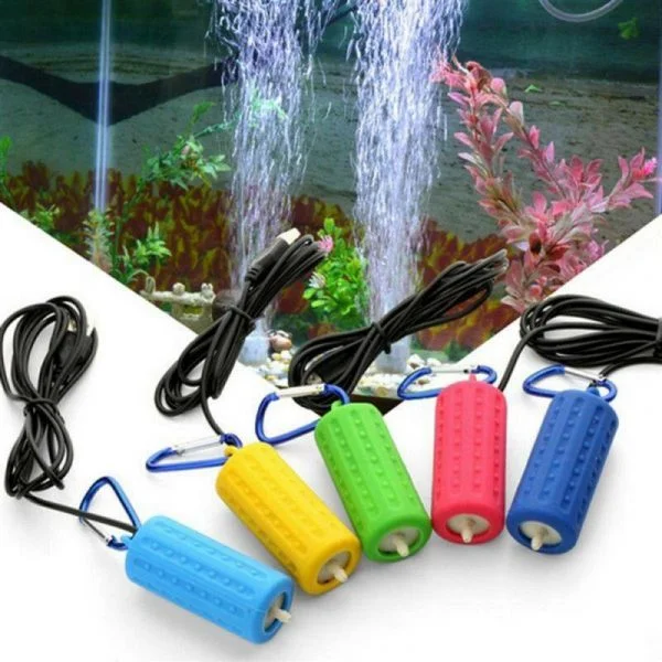 Aquarium Oxygen Air Pump Portable Mini USB Energy Saving