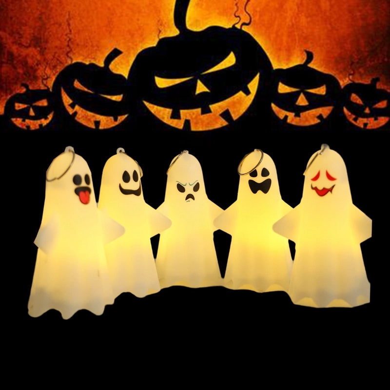 Halloween Cartoon Character Ghost Ghost Plastic Party Carnival Hanging Ornaments Decorative Props