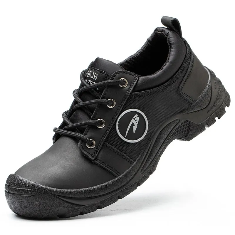 Men's Hiking Boots Military Work Trekking Boots Indestructible Men Work Waterproof Shoes Combat Safety Boots Tactical Shoes 2021