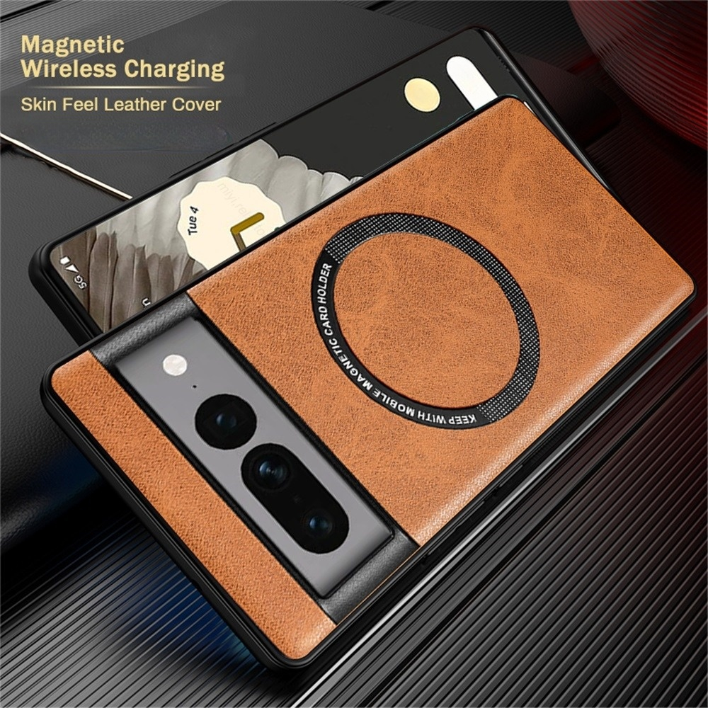 Luxury Leather Wireless Charging Phone Case