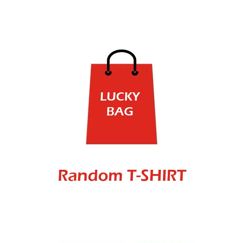"Lucky bag" SHORT-SLEEVED personality loose Cotton T-shirt