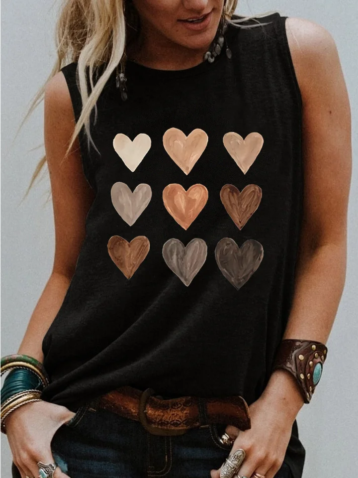 Be Kind Heart Tank Top