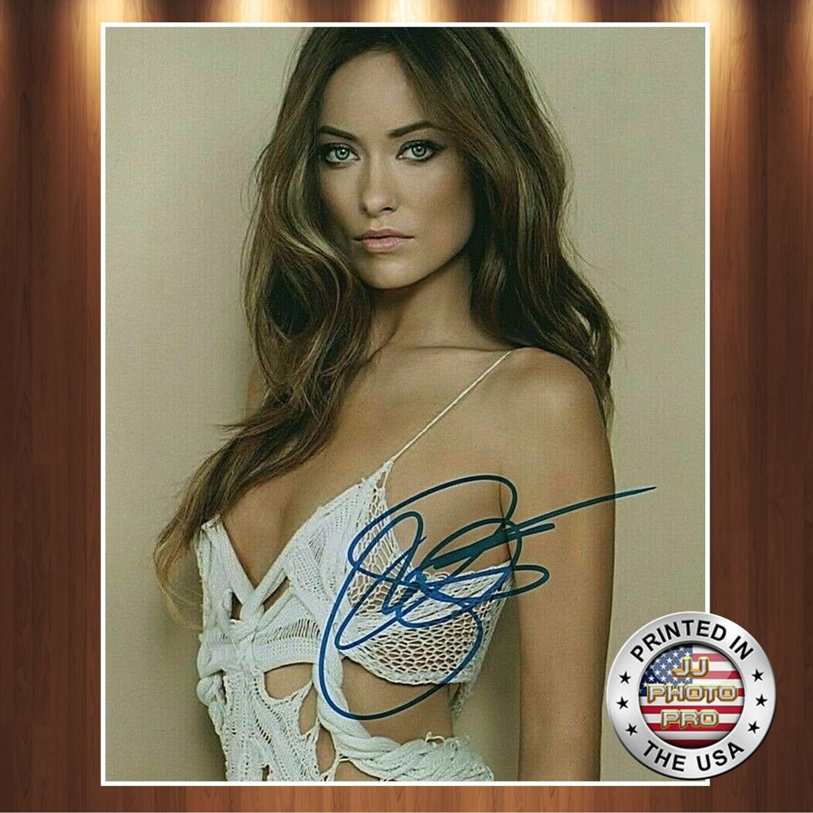 Olivia Wilde Autographed Signed 8x10 Photo Poster painting (House) REPRINT