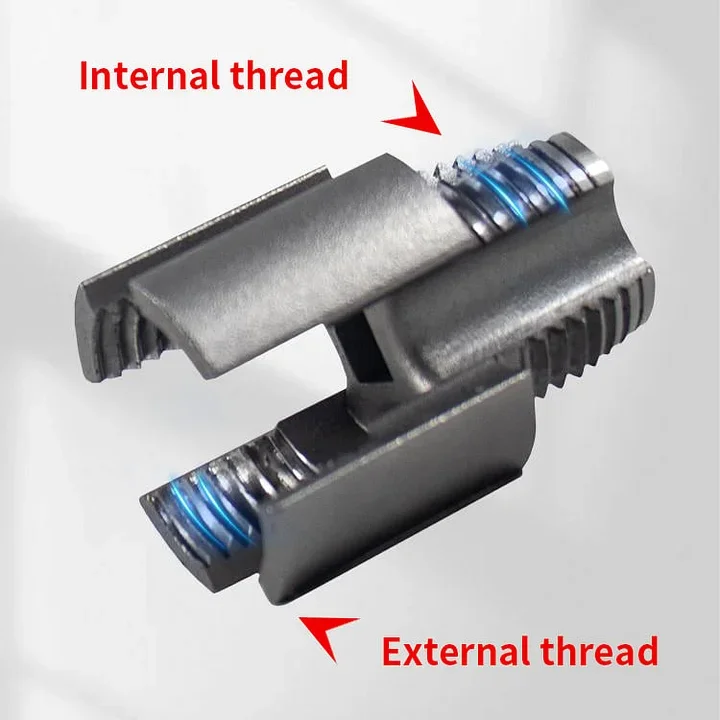 Integrated Internal & External Pipe Threading Tool