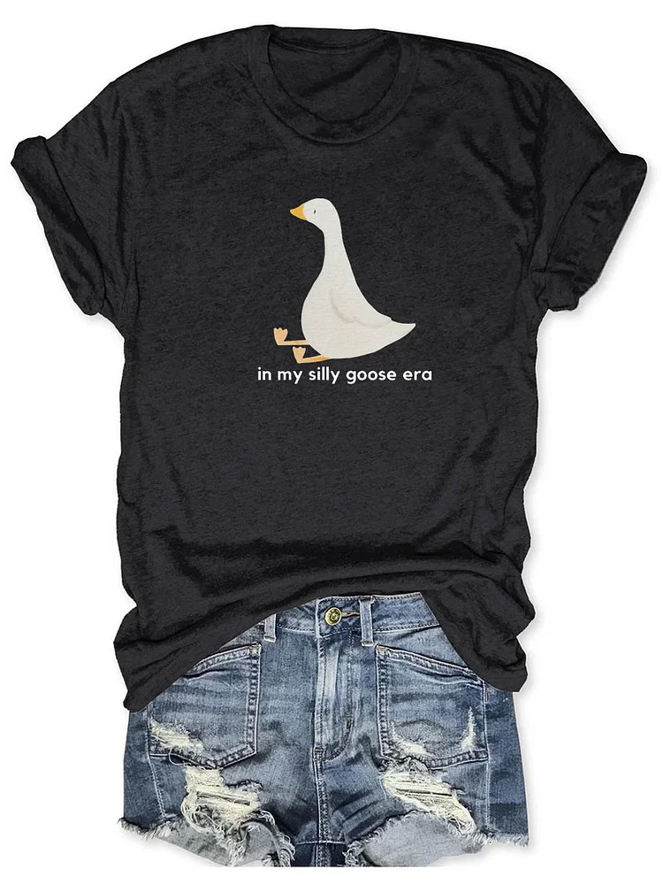 In My Silly Goose Era T-shirt socialshop