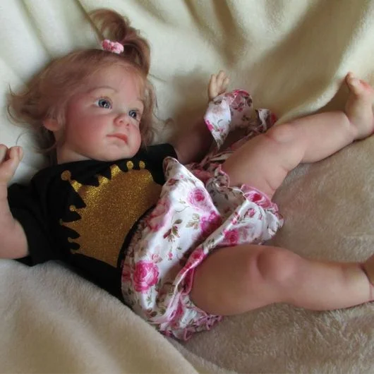 17'' Realistic And Lifelike Reborn Baby Cute Girl Doll Caroline