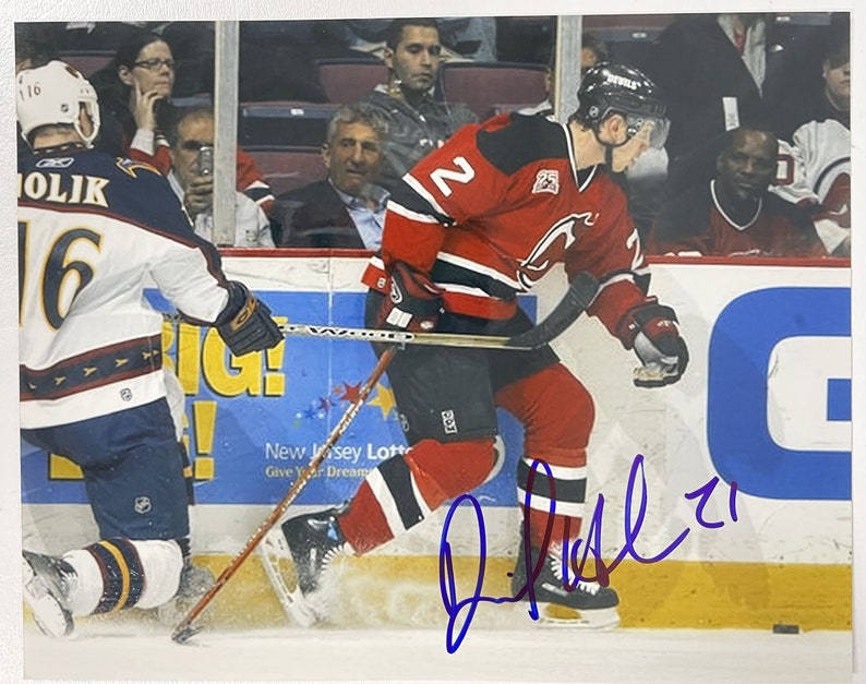 David Hale Signed Autographed Glossy 8x10 Photo Poster painting New Jersey Devils - COA Matching Holograms