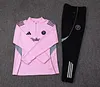Joyfball 2025/2026 Inter Miami Half-Pull Training Suit Pink Football Shirt 1:1 Thai Quality