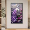 Diamond Painting-DIY Full Round Drill Peacock(70*40 CM)